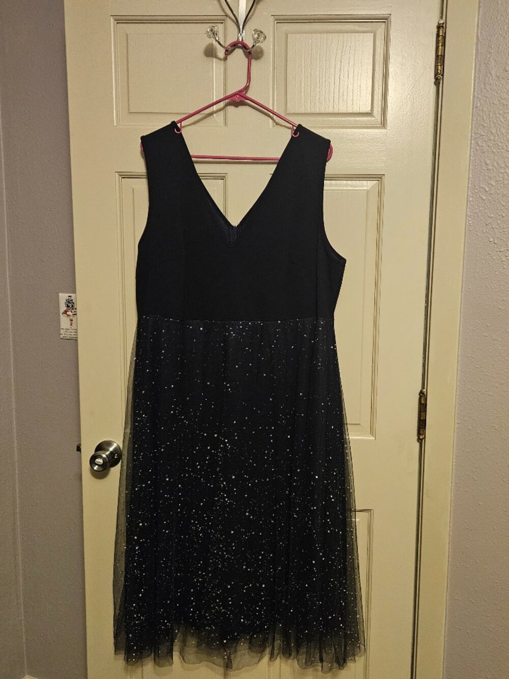 Navy Sparkling dress